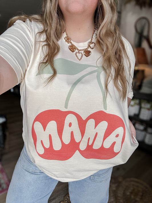 Cherry Mama | Comfort Colors Tshirt