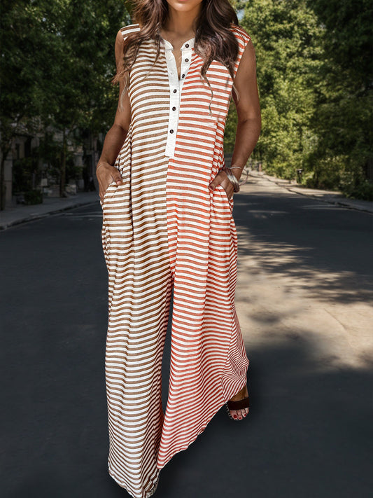 Striped Jumpsuit *in store