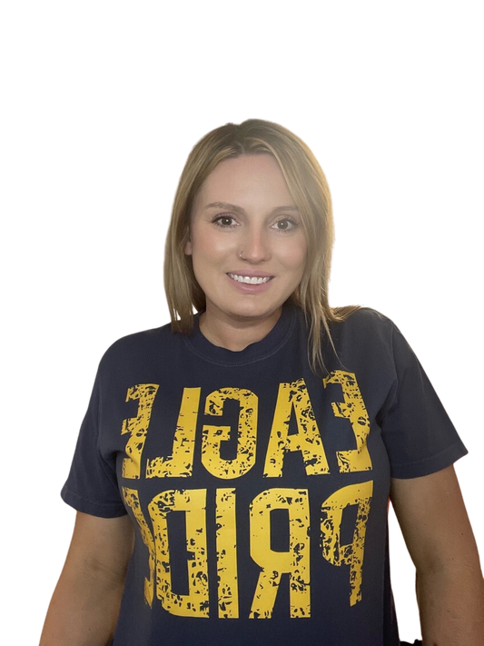 Grungy Eagle Pride Spirit Tee