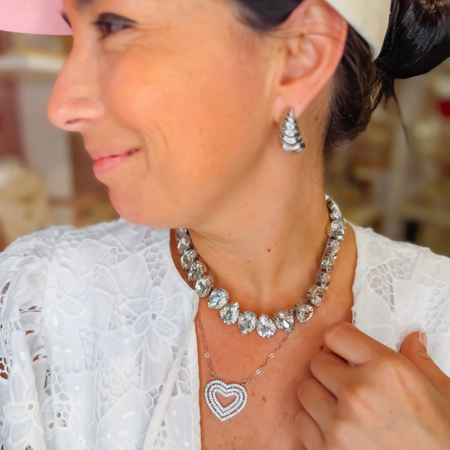 Pure Love Crystal Silver