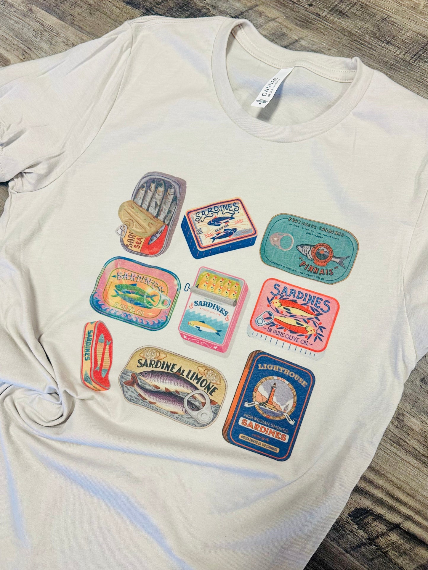 Sardine Cans | Tshirt or Crewneck