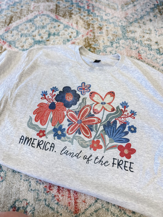 Land of the Free | Tshirt or Crewneck