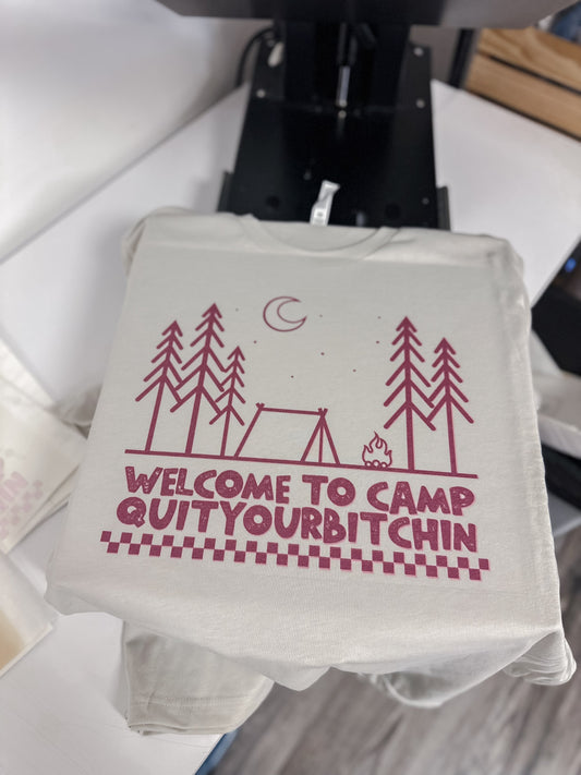 Camp | Tshirt or Crewneck