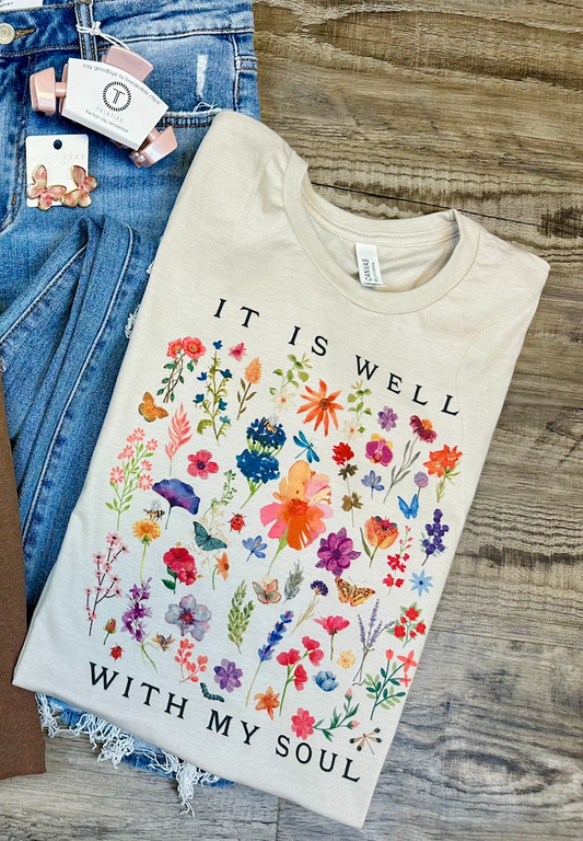 It Is Well With My Soul  | Tshirt or Crewneck