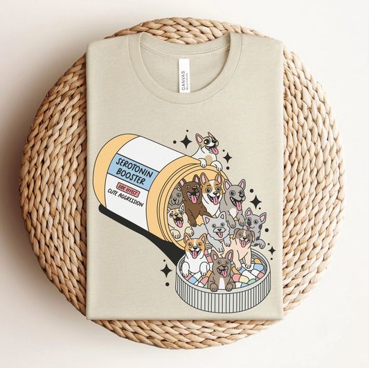 Dog Serotonin Booster | Tshirt or Crewneck