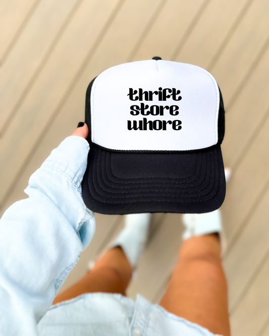 Thrift Store Whore Hat