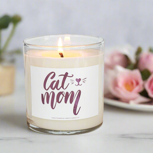 Cat Mom Soy Candle