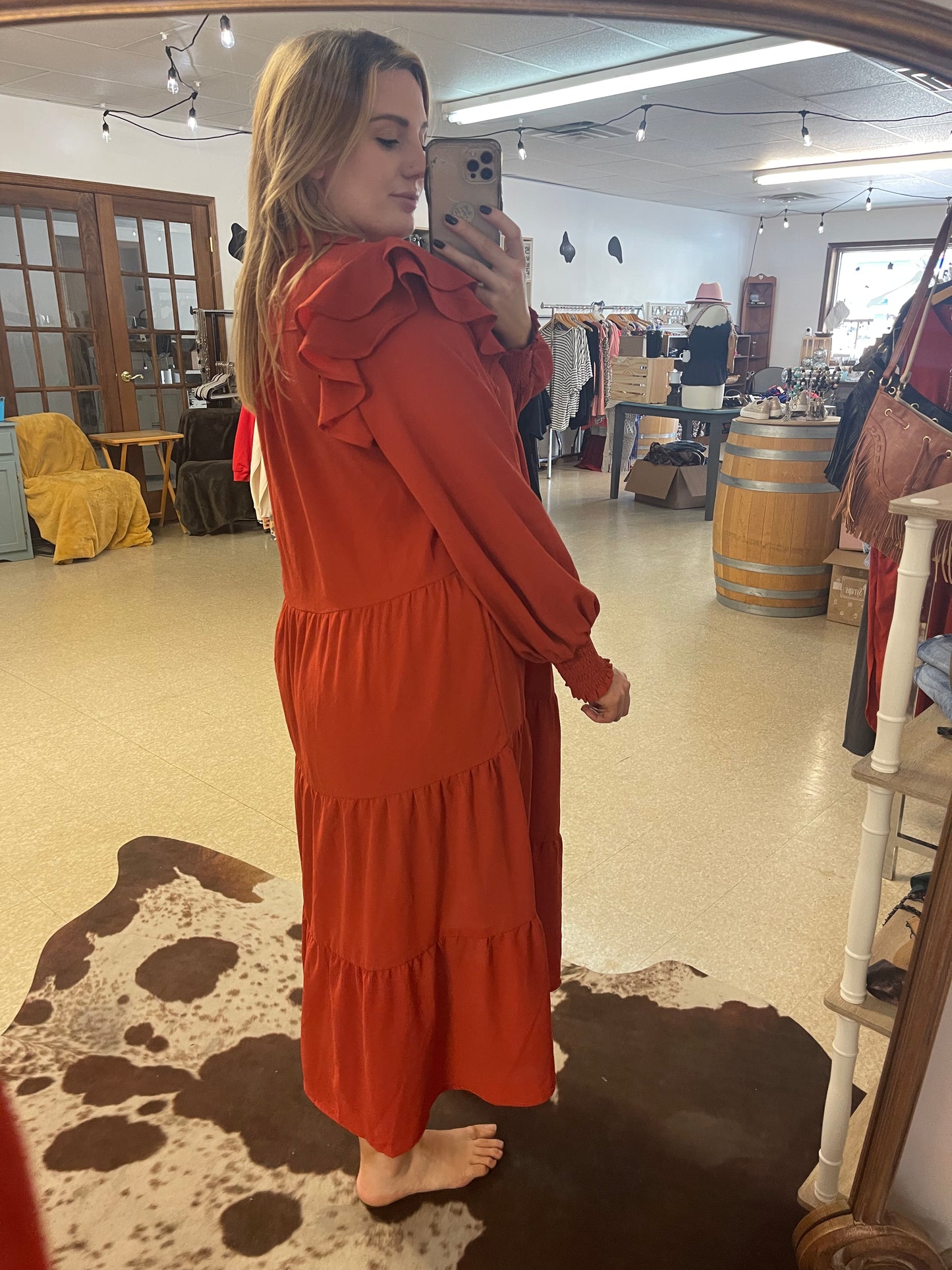 Pumpkin Patch Maxi Dress