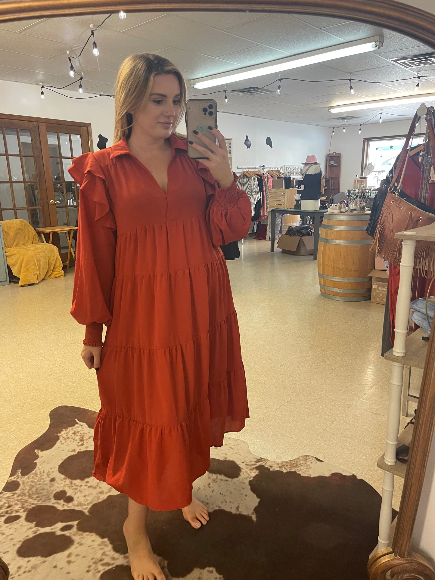 Pumpkin Patch Maxi Dress