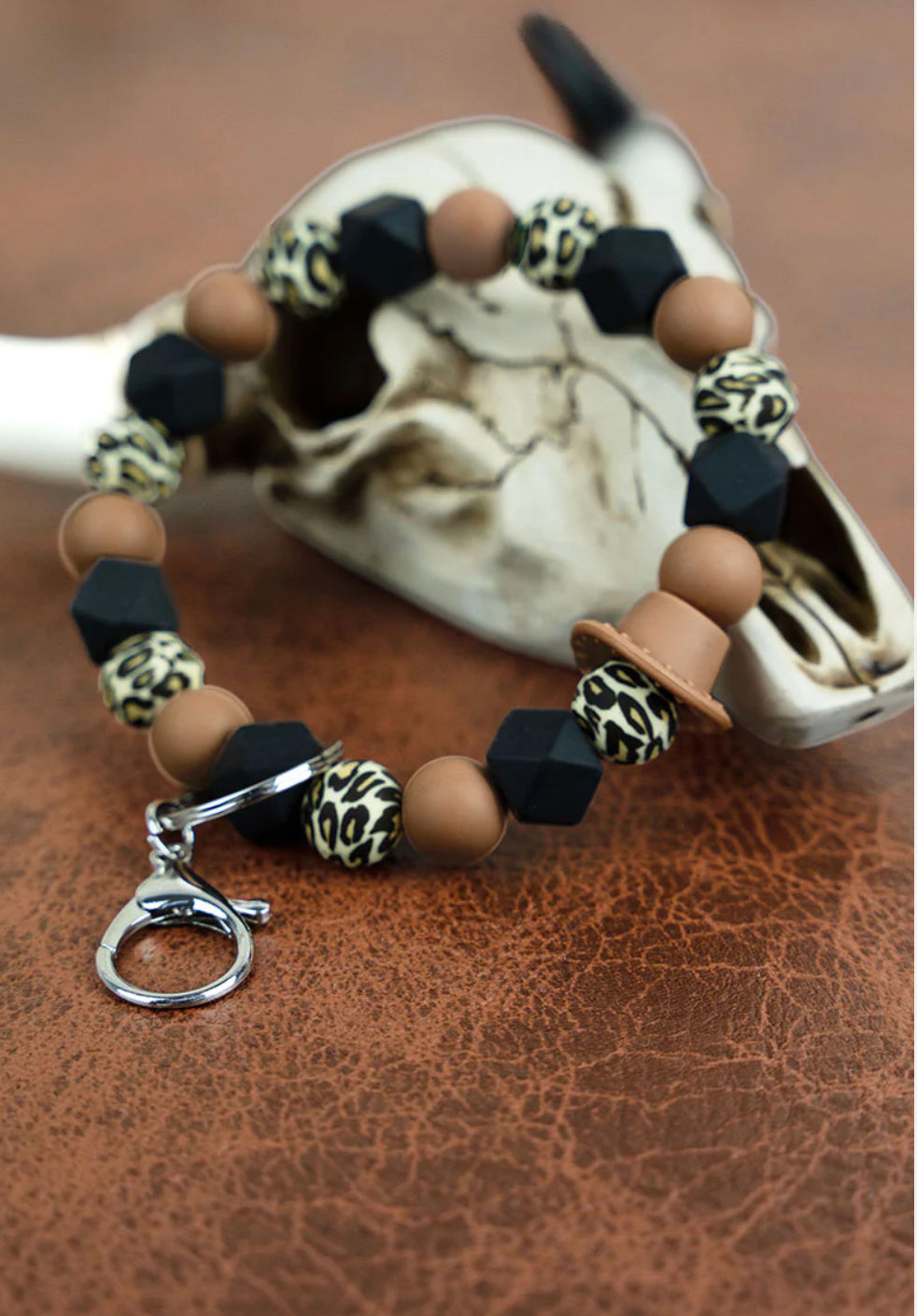 Cowboy Hat Wristlet Keychain-Large Boutique 276