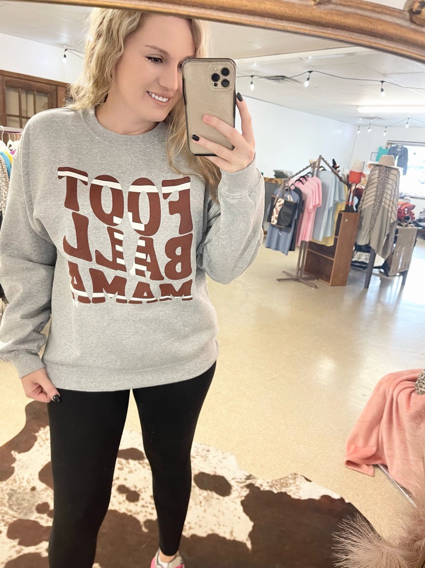 Football Mama Sweatshirt Boutique 276
