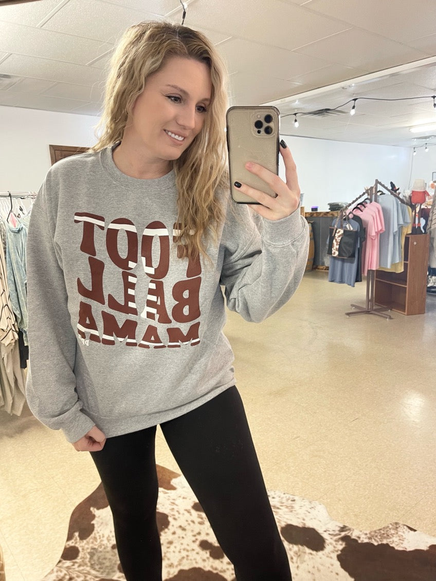 Football Mama Sweatshirt Boutique 276