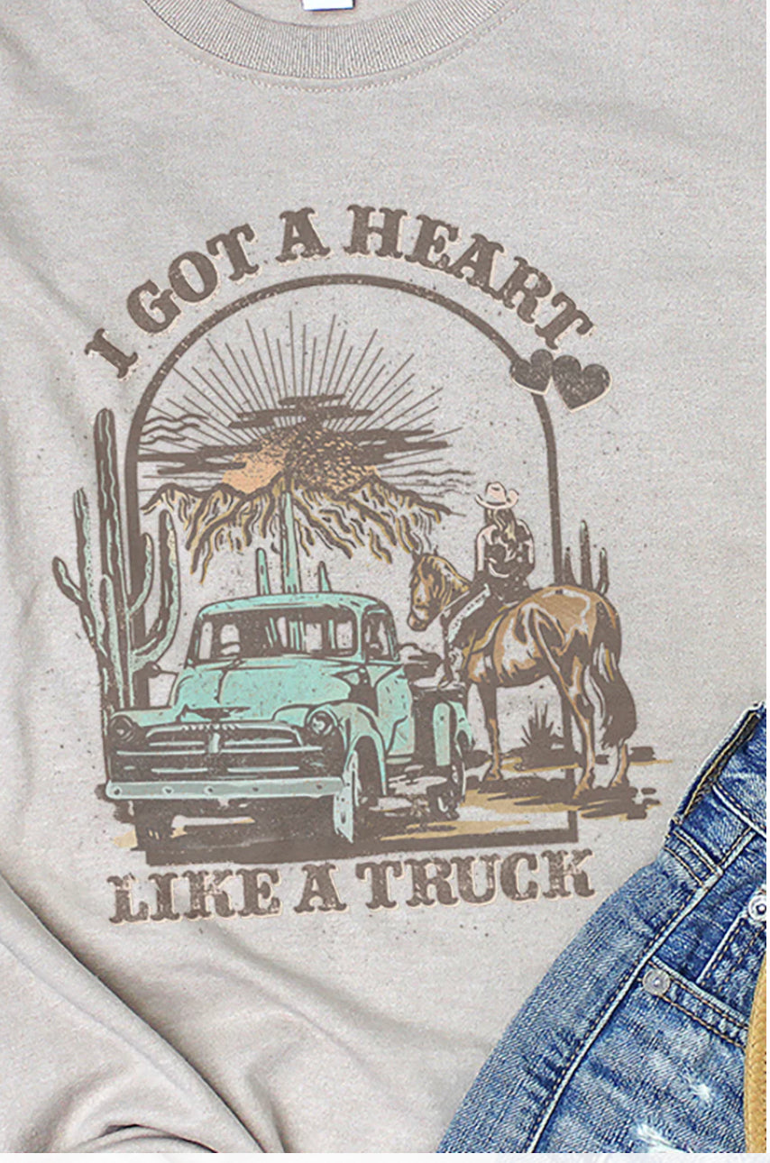 Heart Like A Truck T-Shirt Boutique 276