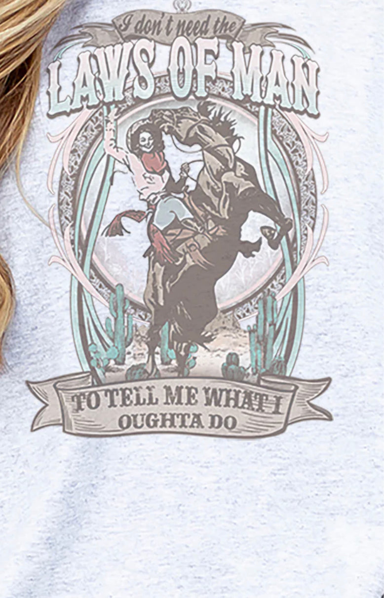 Laws Of Man- Cowgirl T-Shirt Boutique 276