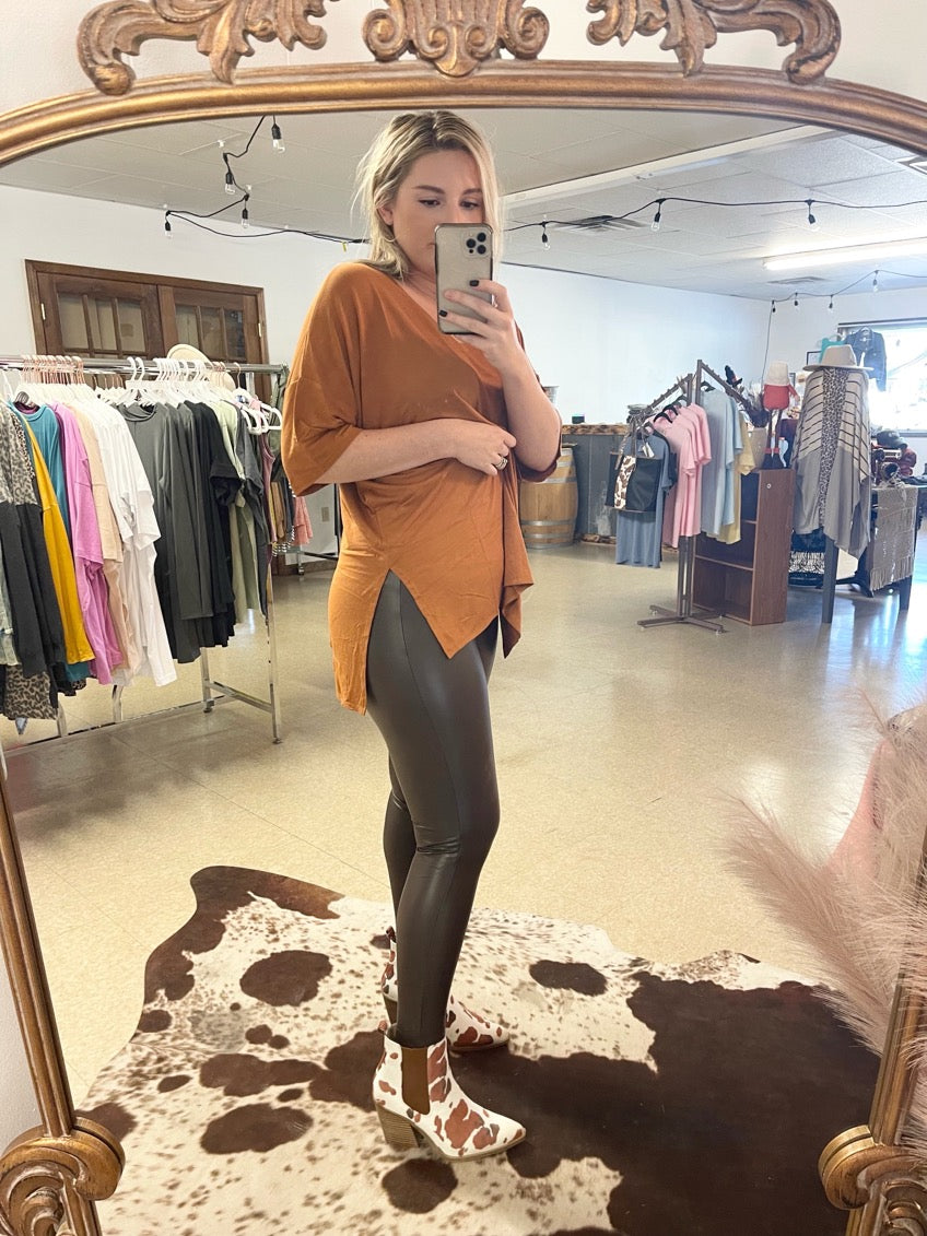Liquid Leather Leggings Boutique 276