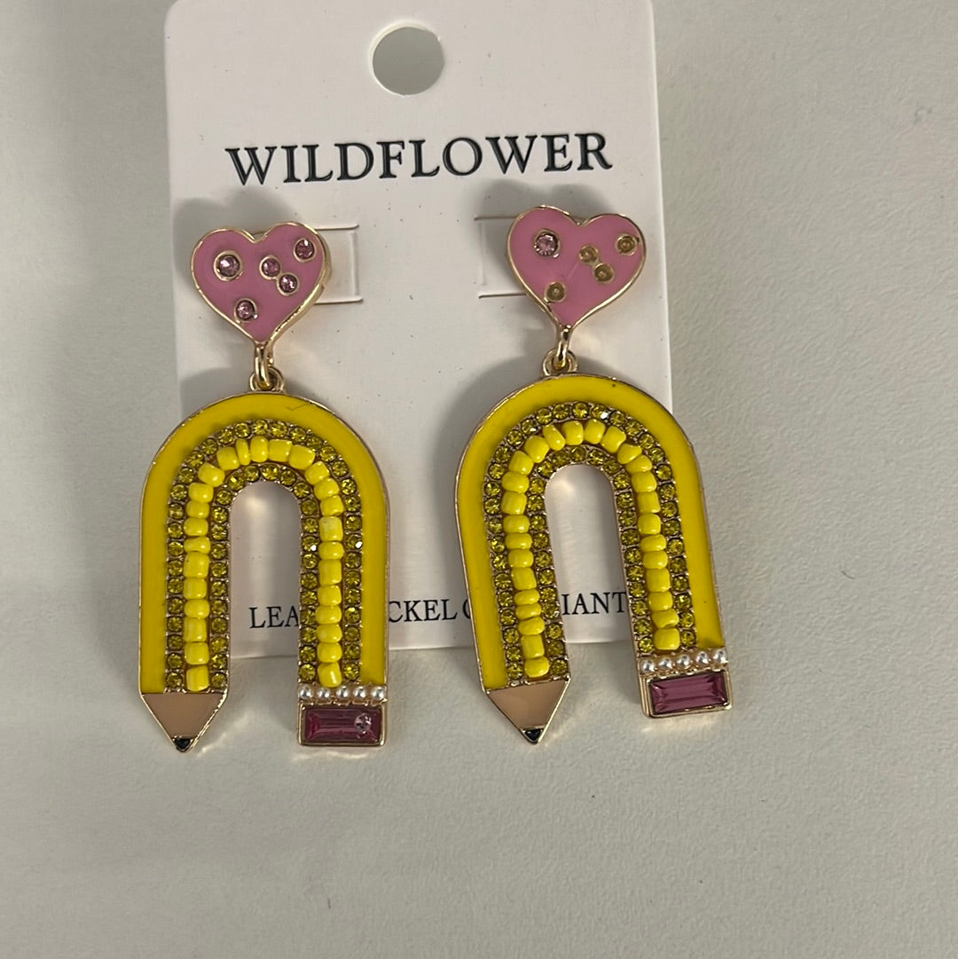 Pencil Arch Earrings Boutique 276